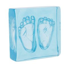 Dooky crystal Memories 2D Handprint & Footprint