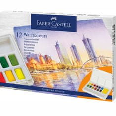 Faber-Castell Akvarelové farby set 12 farebné