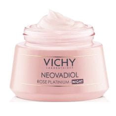 Vichy Nočný rozjasňujúci a obnovujúci krém pre zrelú pleť Neovadiol Rose Platinum (Replumping Night Care)