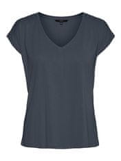 Vero Moda Dámske tričko VMFILLI Relaxed Fit 10247666 Ombre Blue (Veľkosť L)