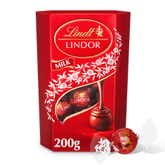 LINDT LINDOR pralinky Mliečna čokoláda 200g