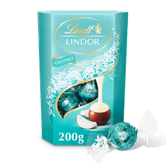 LINDT LINDOR pralinky Kokos 200g