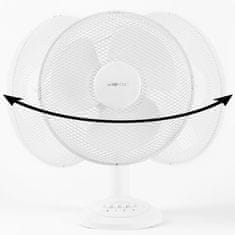 Clatronic Stolný ventilátor 30 cm Biely