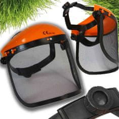 MAR-POL Ochranná maska so sieťkou pre kosenie trávy