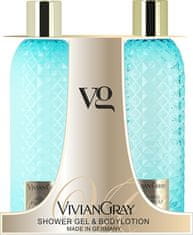 Vivian Gray Kozmetická sada starostlivosti o telo Jasmine & Patchouli (Shower Gel & Body Lotion)