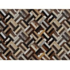 KONDELA Luxusný koberec kože 170x240 KOŽA TYP 2