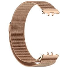 BStrap Milanese remienok na Samsung Galaxy Fit 3, rose gold