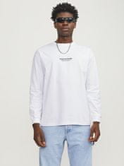 Jack&Jones Pánske tričko JORVESTERBRO Loose Fit 12251775 Bright White (Veľkosť L)