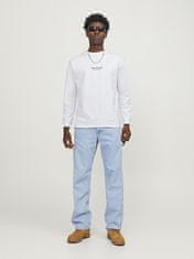 Jack&Jones Pánske tričko JORVESTERBRO Loose Fit 12251775 Bright White (Veľkosť L)