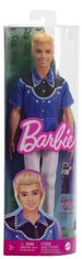 Mattel Panenka Barbie Fashionistas model Ken #226, blondýn, kovbojský obleček, 65. výročí DWK44