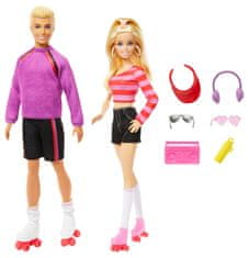 Mattel Panenka Barbie Fashionistas modelové Barbie a Ken, doplňky, 65. výročí HXK90