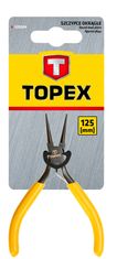 Topex Presné okrúhle kliešte 125 mm