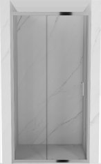 Mexen Apia, posuvné dvere do otvoru 150 x 190 cm, 6mm číre sklo, chrómový profil, 845-150-000-01-00