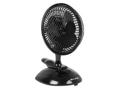 Blow 44-023# Stolný ventilátor 6"/15cm klip 25in 2v1 čierny