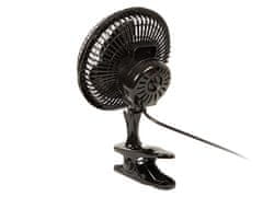 Blow 44-023# Stolný ventilátor 6"/15cm klip 25in 2v1 čierny