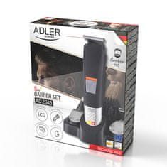 Adler AD 2943 súprava starostlivosti 5 v 1 s LED displejom a nabíjacím stojanom