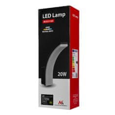 Maclean Maclean LED lampa, šedá farba, 20W, IP65, 2750lm, neutrálna biela farba (4000K) MCE511 GR