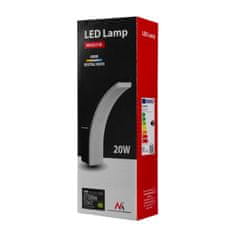 Maclean Maclean LED lampa, čierna, 20W, IP65, 2750lm, neutrálna biela (4000K) MCE511 B