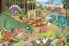 Schmidt Puzzle Dinosaury 3x24 dielikov