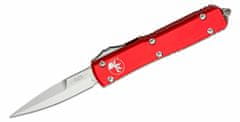 Microtech 120-10RD Ultratech Bayonet Red automatický nôž 8,8 cm, Stonewash, červená, hliník