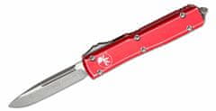 Microtech 121-10DRD Ultratech Distressed Red automatický nôž 8,8 cm, Stonewash, červená, hliník