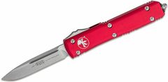 Microtech 121-10RD Ultratech Standard Red automatický nôž 8,8 cm, Stonewash, červená, hliník