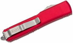 Microtech 121-10RD Ultratech Standard Red automatický nôž 8,8 cm, Stonewash, červená, hliník