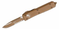 Microtech 121-2CTA Ultratech Cerakote Tan Standard automatický nôž 8,8 cm, hnedá, hliník