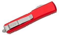 Microtech 121-4RD Ultratech Satin Standard Red automatický nôž 8,8 cm, červená, hliník