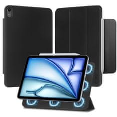 Tech-protect Smartcase Magnetic puzdro na iPad Air 10.9'' 4-5gen 2020-2022 / 11'' 6gen 2024, čierne