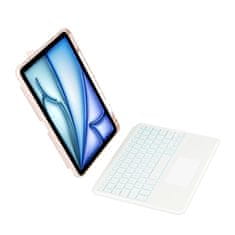 Tech-protect SC Mag Pen puzdro s klávesnicou na iPad Air 10.9'' 4-5gen 2020-2022 / 11'' 6gen 2024, ružové
