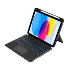 Tech-protect SC Mag Pen puzdro s klávesnicou na iPad 10.9'' 10gen 2022, čierne