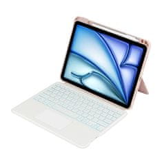 Tech-protect SC Mag Pen puzdro s klávesnicou na iPad Air 10.9'' 4-5gen 2020-2022 / 11'' 6gen 2024, ružové