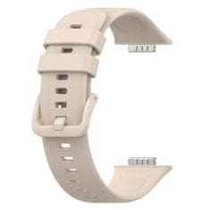 BStrap Silicone remienok na Huawei Watch Fit 2, beige