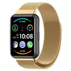 BStrap Milanese remienok na Huawei Watch Fit 2, gold