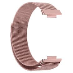 BStrap Milanese remienok na Huawei Watch Fit 2, pink