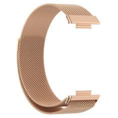 BStrap Milanese remienok na Huawei Watch Fit 2, rose gold