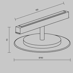 MAYTONI MAYTONI Koľajnicový systém Relax Magnetic track system Exility 5W 120d TR107-4-5W-DS-W