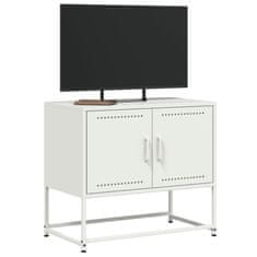 Vidaxl TV skrinka biela 68,5x39x60,5 cm oceľ