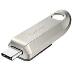 SanDisk USB Flash disk Ultra Luxe 128 GB USB-C - stříbrný