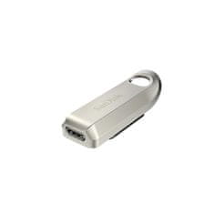 SanDisk USB Flash disk Ultra Luxe 128 GB USB-C - stříbrný