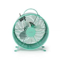 Nedis Ventilátor stolový 25cm 20W Nedis FNCL10TQ20 tyrkysový