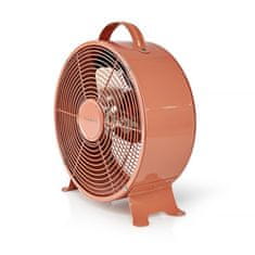 Nedis Ventilátor stolový 25cm 20W Nedis FNCL10PK20 Vintage ružový