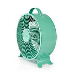 Nedis Ventilátor stolový 25cm 20W Nedis FNCL10TQ20 tyrkysový