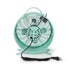 Nedis Ventilátor stolový 25cm 20W Nedis FNCL10TQ20 tyrkysový