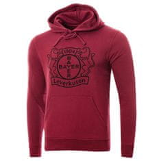 Fan-shop Mikina BAYER 04 LEVERKUSEN Logo burgundy Velikost: S