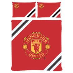 Fan-shop Povlečení MANCHESTER UNITED dvojlůžko Core Stripe