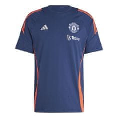 Adidas Tričko MANCHESTER UNITED Tee indigo Velikost: S