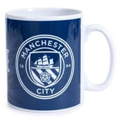 FAN SHOP SLOVAKIA Hrnček Manchester City FC, modrý, 300 ml