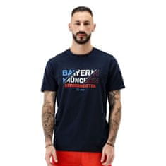 Fan-shop Tričko BAYERN MNICHOV Rekordmeister navy Velikost: S